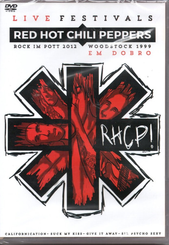 Dvd Red Hot Chili Peppers - Live Festival