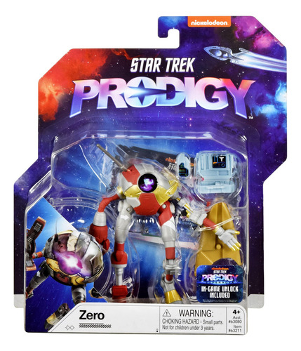 Star Trek Prodigy: Figura De Acción Cero De 5 Pulgadas Con