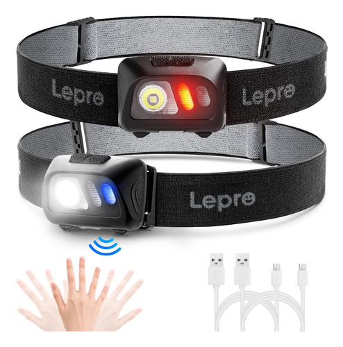 Lepro Pr320017-a-2 Cosco Recargable Con Sensor De Movimiento