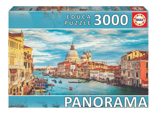 Puzzle Rompecabezas 3000 Gran Canal Venecia Panorama Educa