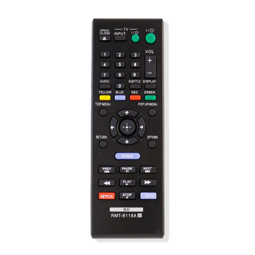 Nuevo Control Remoto Rmt-b118a Para Reproductor De Disco Blu