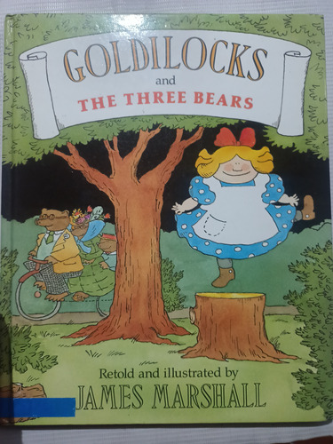 Libro Infantil Vintage Goldilocks And The Three Bears Inglés