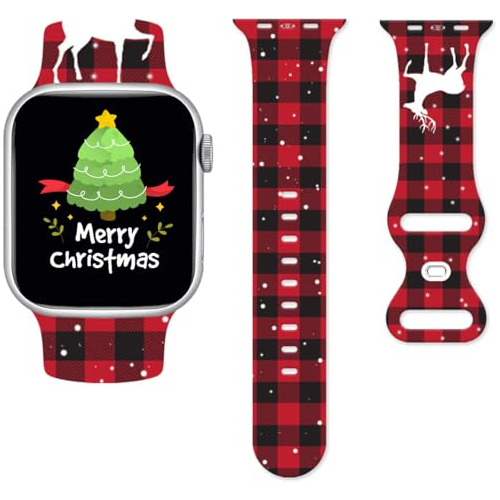 Banda Deportiva De Navidad Compatible Bandas De Iwatch ...