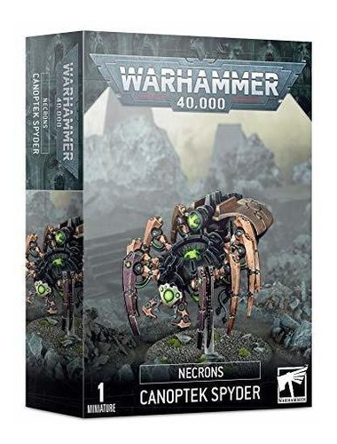 Accesorio Para Juego - Warhammer 40k Necron Canoptek Spyder