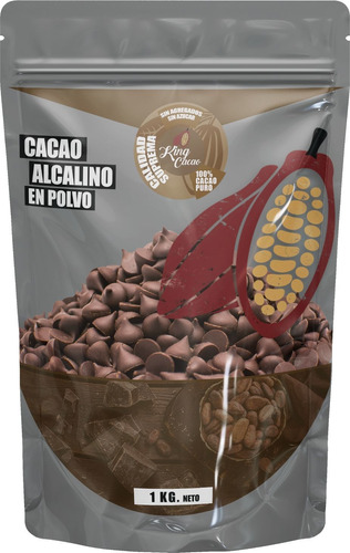 Cacao Alcalino Amargo 1kg Polvo Puro