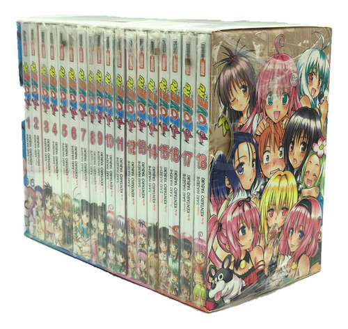 To Love Ru Boxset, De Saki Hasemi. To Love Ru, Vol. 1 Al 18. Editorial Panini, Tapa Blanda, Edición 1 En Español, 2024