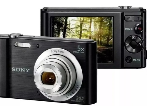 Câmera Digital Sony W800 Cyber Shot 20.1 Mp Tela Lcd Hd