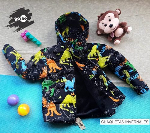 Chaqueta Para Niños De Dinosaurios Jurassic