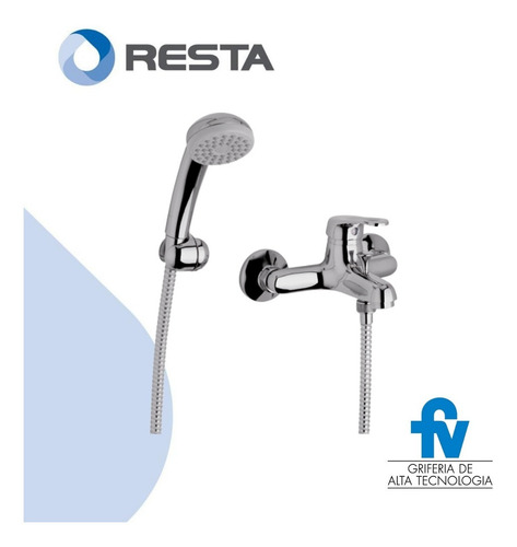 Griferia Monocomando Fv Arizona Bañera Exterior Y Ducha 310b
