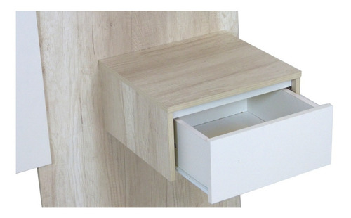 Imagen 7 de 9 de Respaldo Para Sommier Cama 80 A 100 Cm Melamina +
