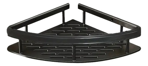Esquinero Organizador Negro Repisa De Baño Ducha Inomax