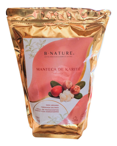 Manteca De Karité Orgánica 1 Kilogramo Pura Natural Bnature