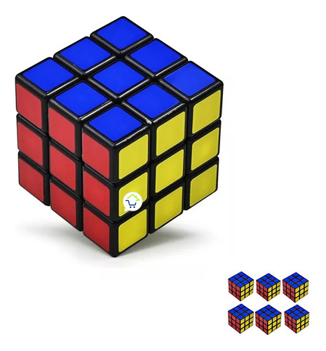 Set X6 Cubo Rubik Clásico 3x3 Rompecabezas Mágico Qy1026