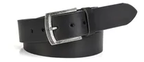 Comprar Cinto Hombre Cuero Cinturon Talles Especiales Grandes Negro 85