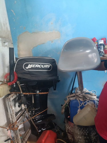 Barco,com Motor Mercury 15hp