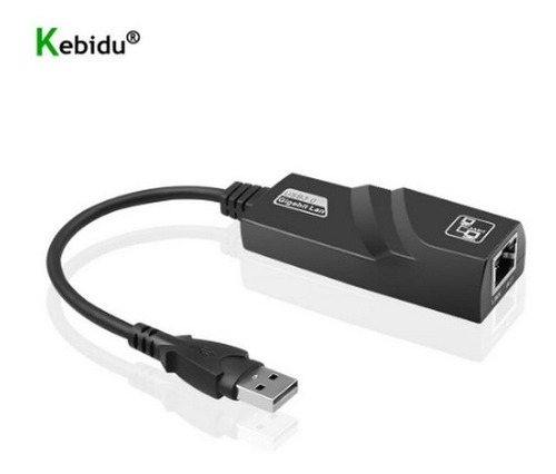 Imagem 1 de 8 de Adaptador Usb 3.0 Rede Rj45 Ethernet Gigabit 10/100/1000