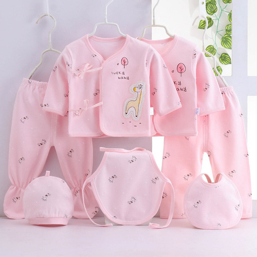 Set De Ropa De Bebé Transpirable De Algodón Puro Para Recién