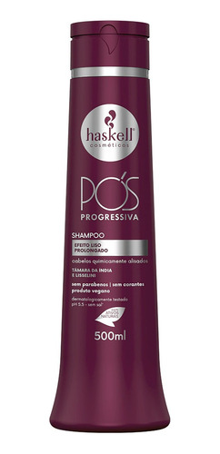 Shampoo Pós Progressiva 500ml Haskell