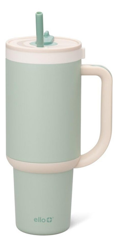 Vaso Ello Oasis Con Asa Y Pajita Retráctil Pista De 1,2 L