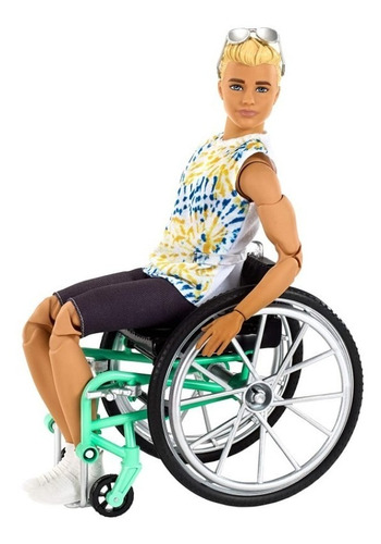 Imagem 2 de 6 de Ken Fashionista Cadeirante 167 Barbie Feita Para Mexer Ms