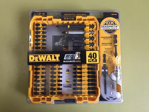 Juego Puntas Atornillar 40 Piezas DEWALT (Dwa2T40Ir)