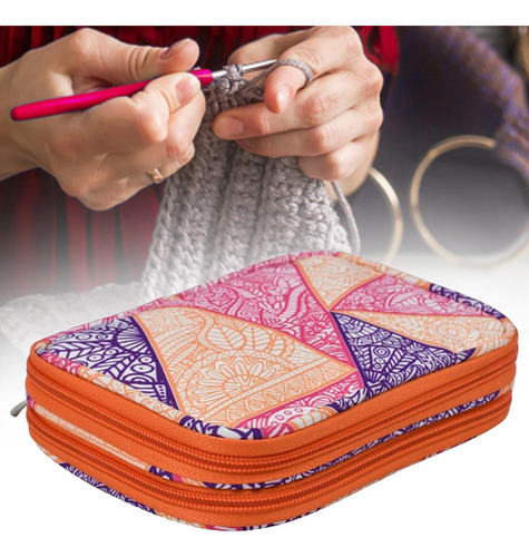 Estuche Para Ganchos De Ganchillo, Bolsa De Almacenamiento