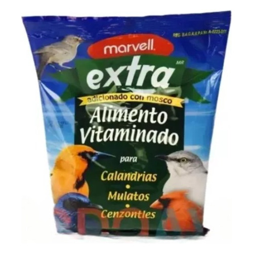 Alimento Extra 2 Kg Para Cenzontles, Calandrias, Clarines