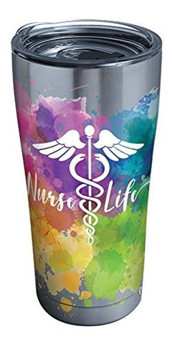 Tervis Nurse - Vaso Aislado De Acero Inoxidable Para Acuarel