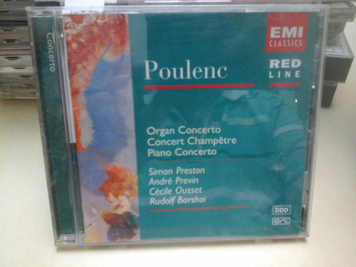 Cd 0384 - Francis Poulenc- London Symphony Andre Previn 