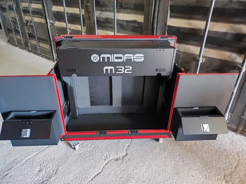 Flight Case Hidraulico Estuche Midas M32live Hardcase