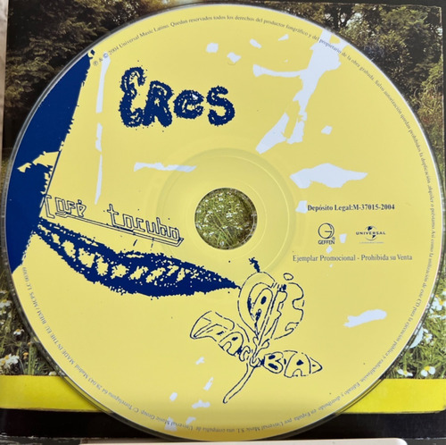 Café Tacuba - Eres Promo Single Sencillo Import España (Usado)