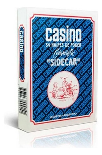 Baraja Casino Sidecar 54 Cartas Naipes Poker Srj