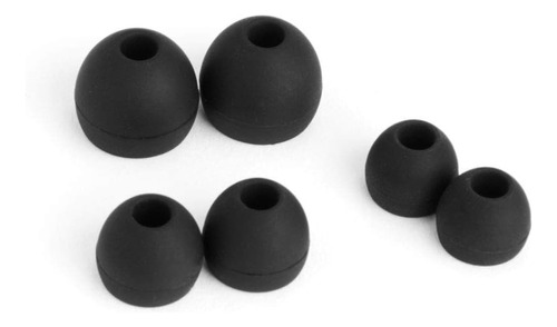 Gomitas Repuesto Auricular In-ear Universal Negro 3 Tamaños