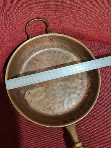 Sarten De Cobre 28cm Diámetro Cobre (Usado)