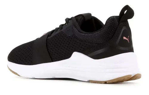 Tenis puma running 2025 rosa e preto