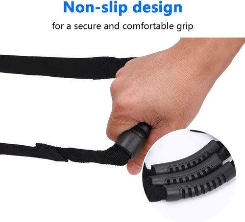 Hnyg - Escalera De Cuerda Para Cama Con Asas De Ayuda Para E