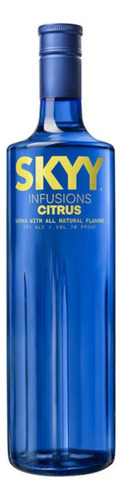 Pack De 4 Vodka Skyy Infusions Citrus 750 Ml