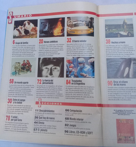 Antigua Revista **descubrir ** Nº38 . Junio L 1994 (Usado)