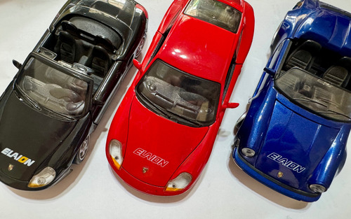 Colección Autos Porsche Ypf Elaion Maisto Escala 1/24 Rojo (Usado)