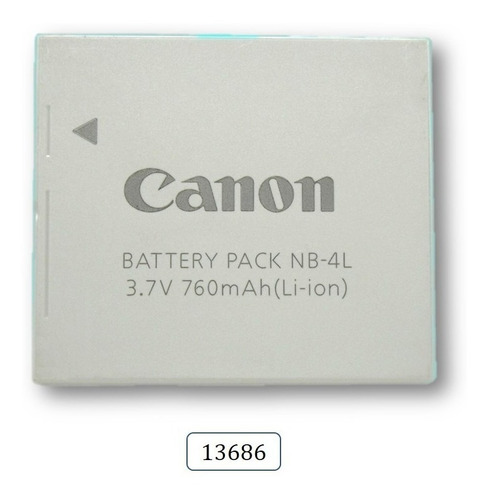 Bateria Mod. 13686 Para Canon Powershot Elph 330 Hs