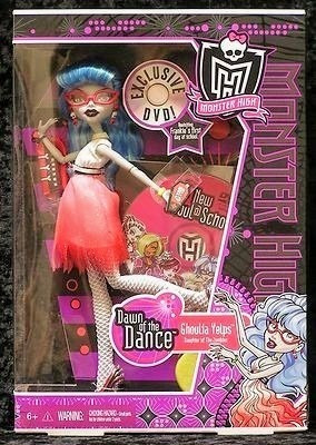 Monster High Goulia Yelps Edición E. 2011 Caja Grande+dvd (Usado)