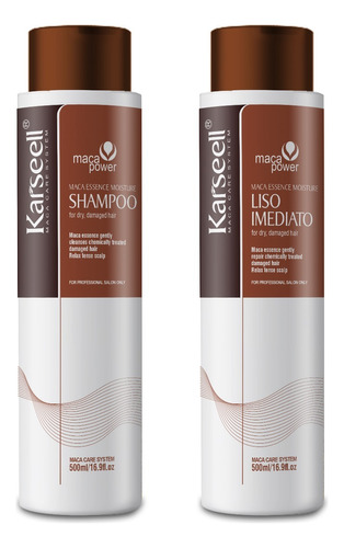 Progressiva Karseell Selagem Orgânic Shampoo E Redutor 500ml