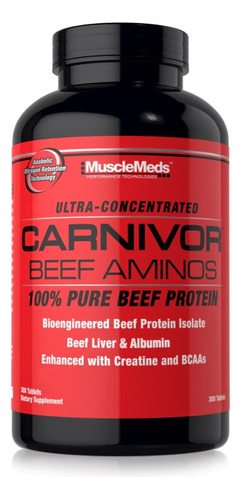 Carnivor Beef Amino Musclemeds - Unidad a $139000