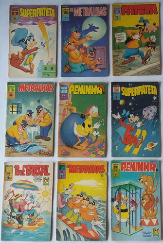 Edição Extra Disney 1976 Abril 4 Hq´s Gibi Raro Frete Grátis