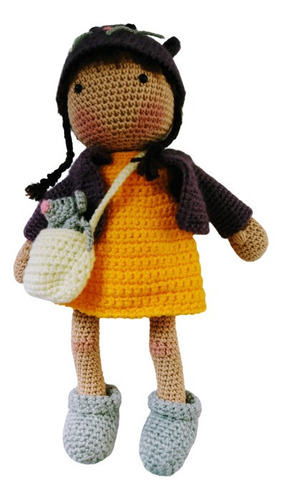 Muñeca Amigurumi Tejido A Crochet