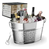 Comprar Bar2kitchen Tinas De Bebidas De Acero Inoxidable Para Fiesta