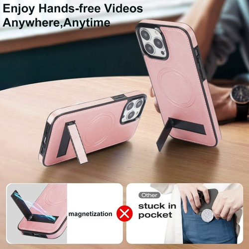 Capa De Telefone Com Design De Suporte Invisível Para iPhone