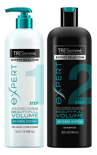 Tresemme Expert Selection Pasos: 1 Y 2, 16.5 Oz Acondiciona.