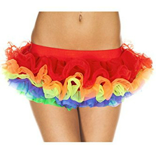 Prenda Inferior Mujer - Rainbow Mini Tutu Skirt