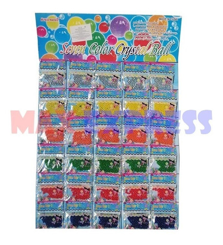 Imagen 3 de 4 de Orbeez Biogel Hidrogel Bolitas De Colores & Transparentes